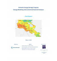 Armenia Energy Storage Program: Energy Modeling and Economic/Financial Analyses