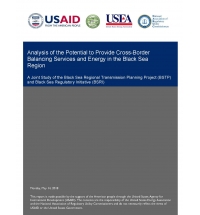 Black Sea Regional Transmission System Planning Project (BSTP): Analysis of the Potential to Provide Cross-Border Balancing Reserves and Energy in the Black Sea Region; PSS/E NTC Calculation Workshop; Workshop on Modelling HVDC