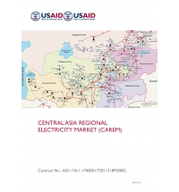 Support of Central Asia Regional Electricity Market (CAREM)