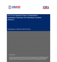 Flexible Alternating Current Transmission System (FACTS) for Reactive Power Compensation for the Kazakhstan Electricity Grid Operating Center (KEGOC)