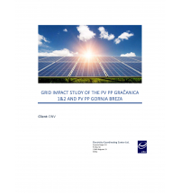 Studija uticaja priključenja solarnih elektrana Gračanica 1&2 i Gornja Breza