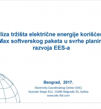 Acquisition of Software Tool for Electricity Market Analysis in Scope of Power System Development Planning