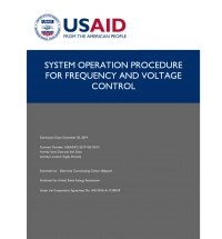 Review of Frequency and Voltage Control Concepts in the Power System of Rwanda