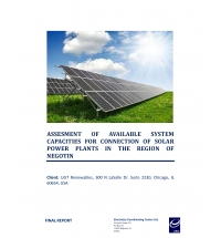 Analiza raspoloživih kapaciteta prenosnog sistema za priključenje solarnih elektrana u regionu Negotina