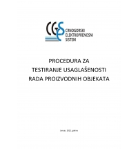 Procedura testiranja usaglašenosti rada proizvodnih objekata