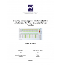 Consulting services: Upgrade of Software Solution for Automated Day Ahead Congestion Forecast Procedure