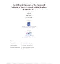 Cost/Benefit Analysis of the Proposed Solution of Connection of 220/110 kV SS Bistrica (150 MVA) into Serbian Grid
