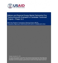 Black Sea Regional Transmission System Planning Project (BSTP) - Techno-Economic Evaluation of Candidate Transmission Projects (Phase II)