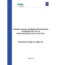 Prefeasibility Study For Technical Solution of Connection of HPPs (51MW) of KELAG Montenegro Company to The EPS of Montenegro