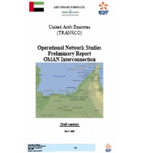 Operational Network studies - OMAN Interconnection