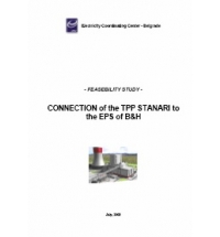 Connection of the TPP Stanari (420MVA) to the EPS of Bosnia and Herzegovina