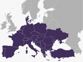 Ukrajina, Moldavija, zemlje kontinentalne Evrope